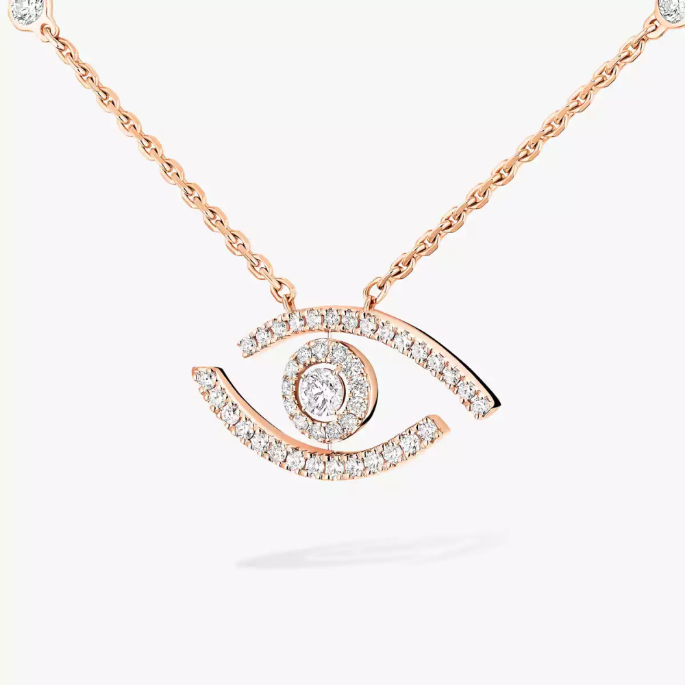 Collier Lucky Eye pavé