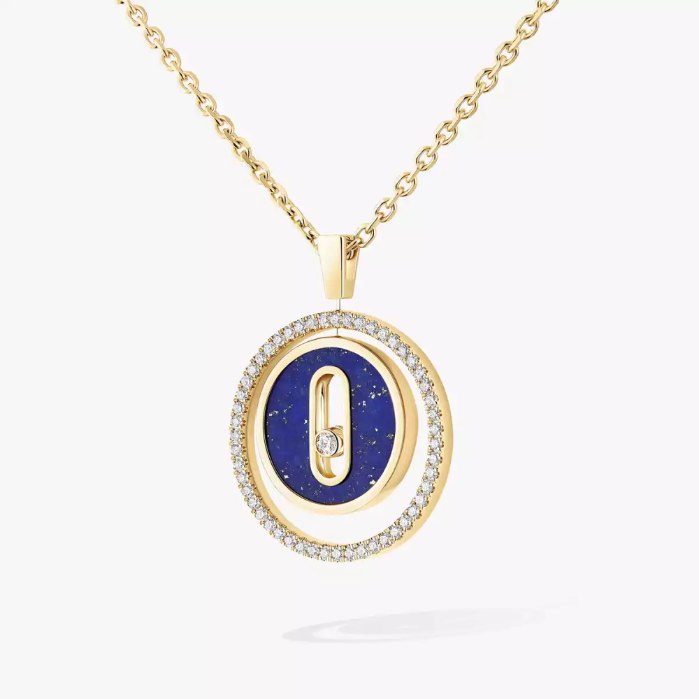 Collier Lucky Move lapis lazuli, petit modèle