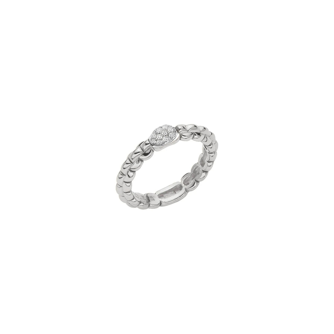 Bague Eka Tiny Or Blanc