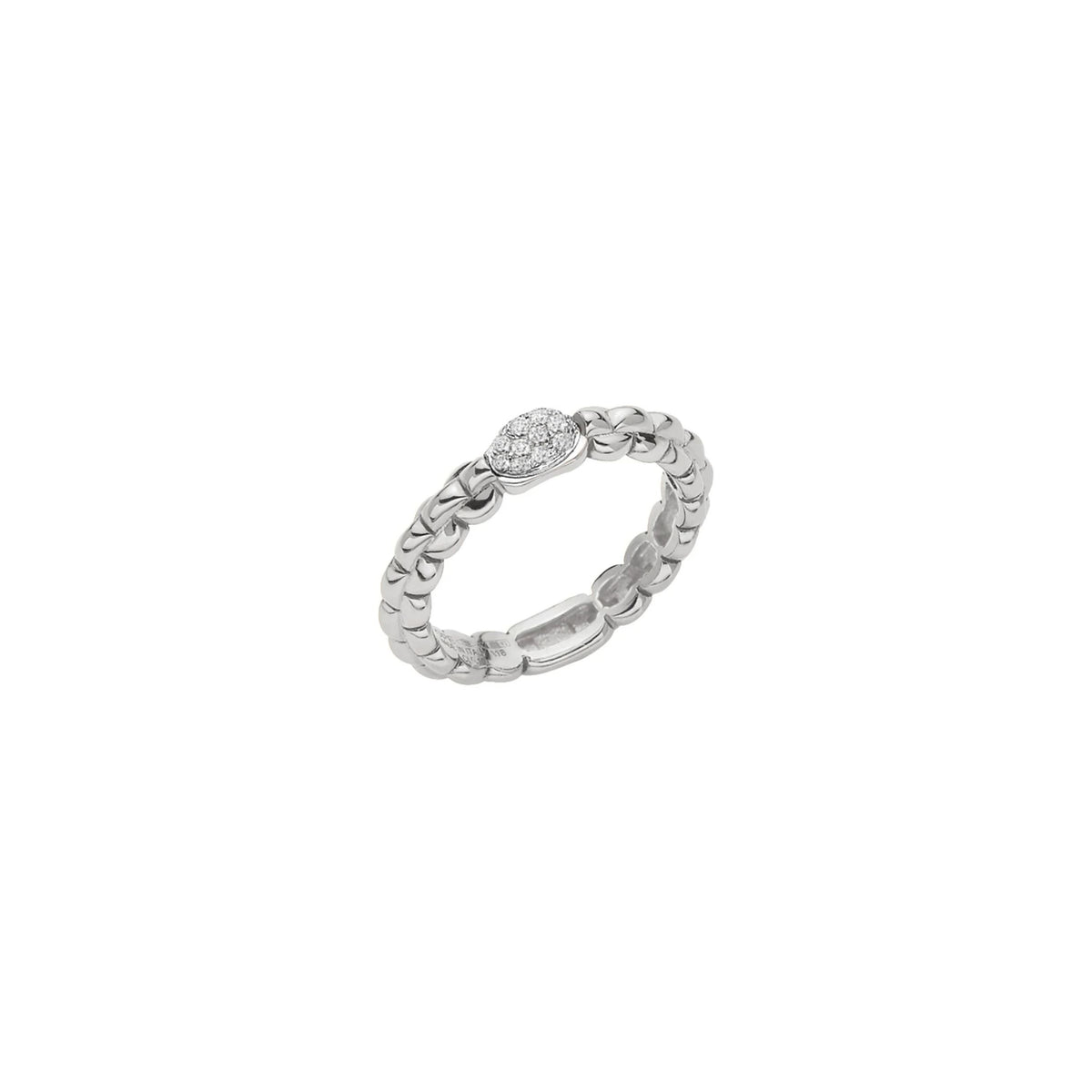 Bague Eka Tiny Or Blanc