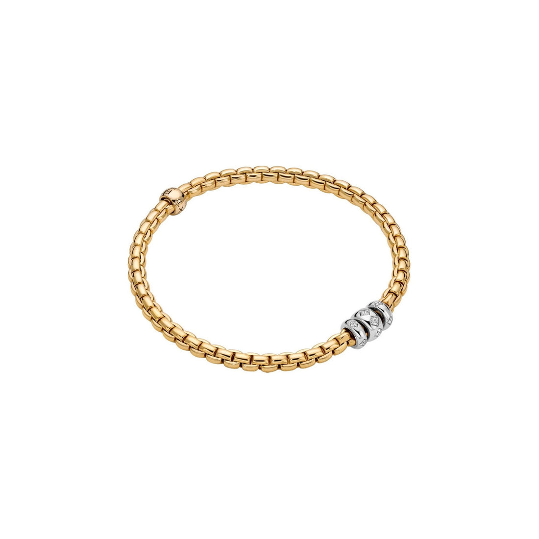 Bracelet Flex'it Eka Or Jaune