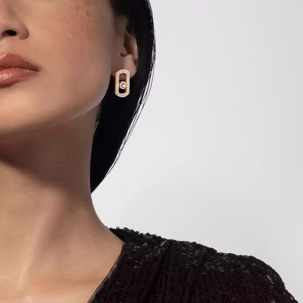 Boucles d'oreilles So Move pavées