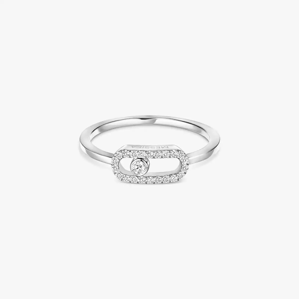 Bague Move Uno semi-pavée - Bijouterie Aurea｜Morges