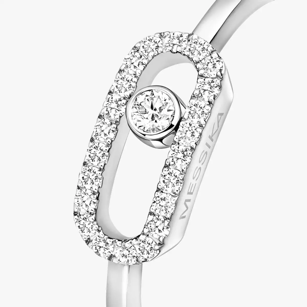 Bague Move Uno semi-pavée - Bijouterie Aurea｜Morges