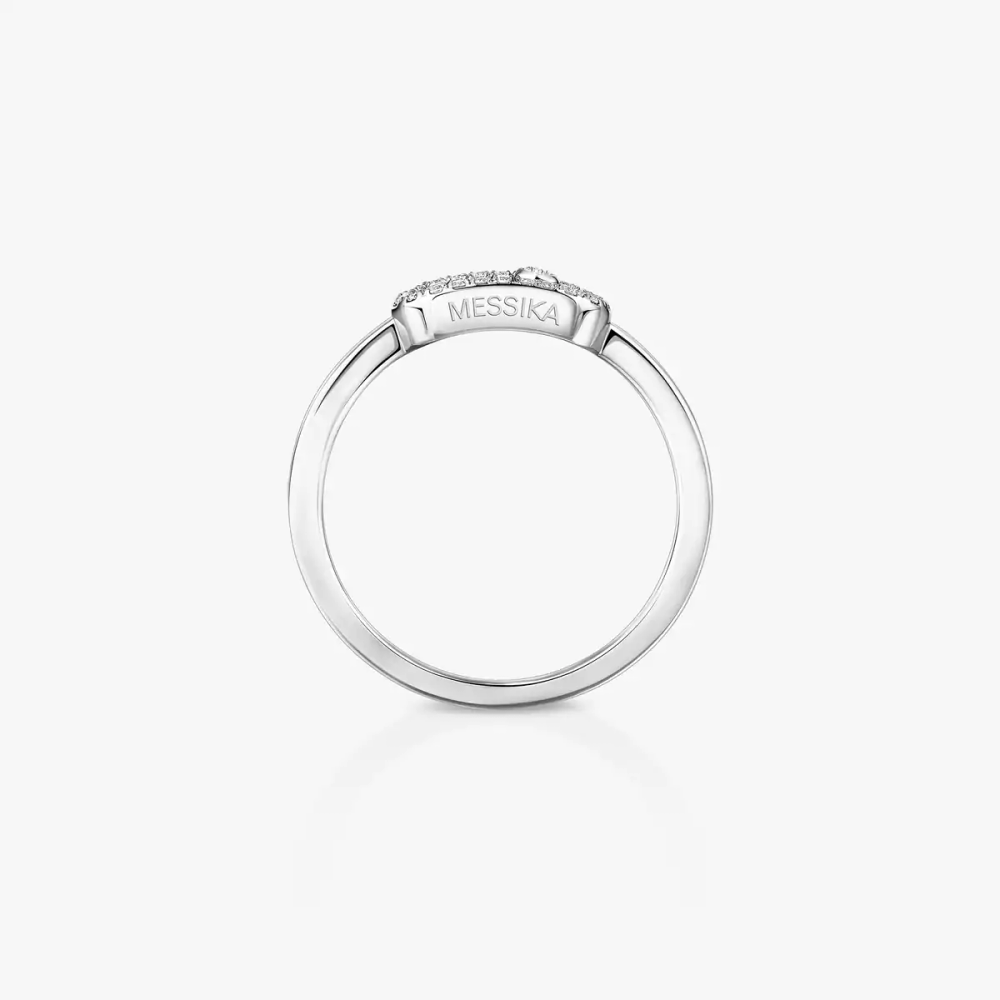 Bague Move Uno semi-pavée - Bijouterie Aurea｜Morges