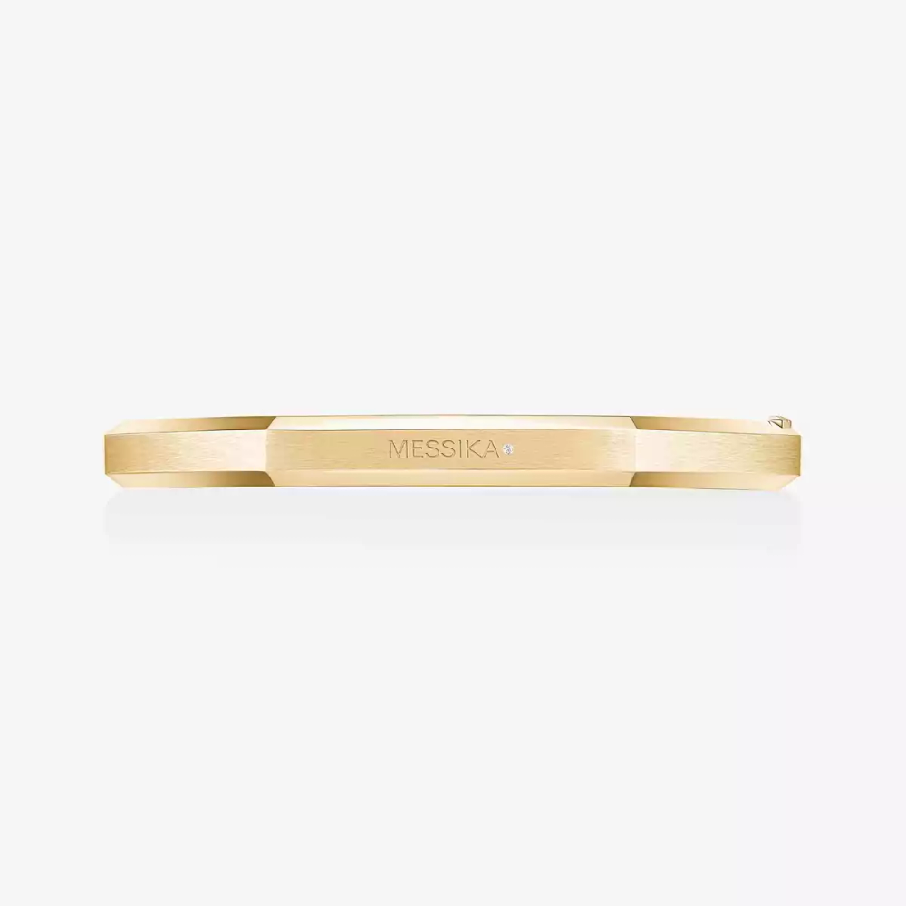 Bracelet Moderniste pavé, moyen modèle