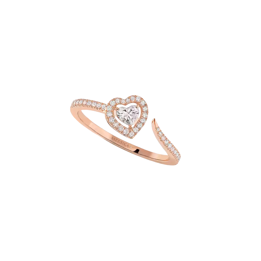 Bague solitaire Joy taille cœur, petit modèle