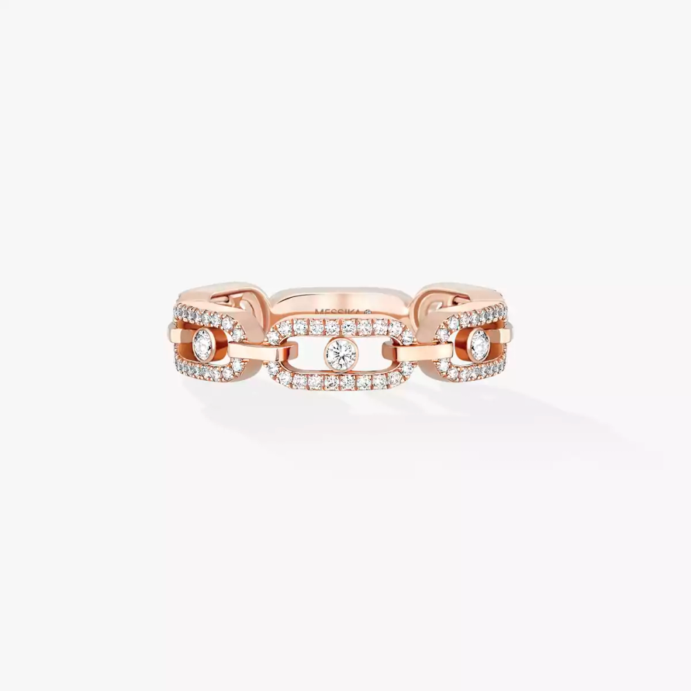 Bague Move Link pavée