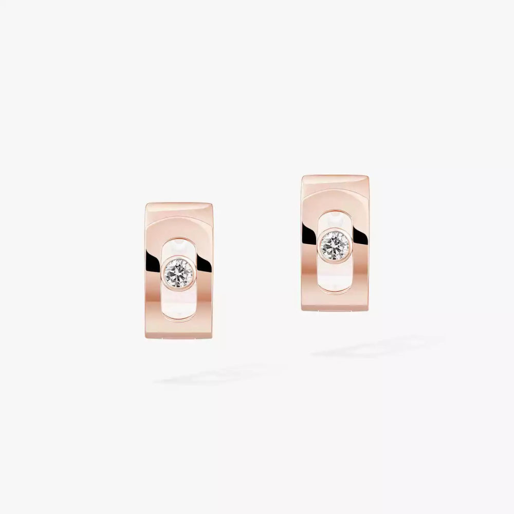 Boucles d'oreilles créoles Move Noa - Bijouterie Aurea｜Morges