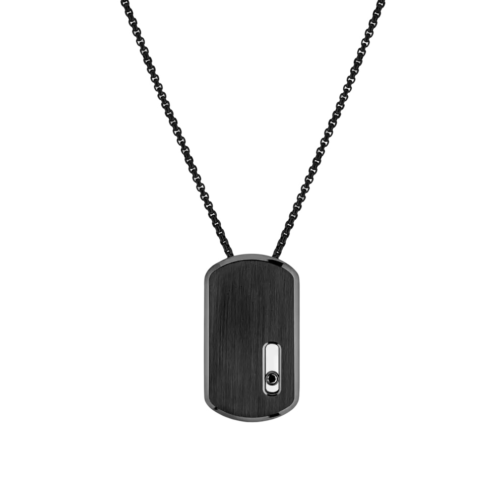 Collier pendentif Move Titanium GM