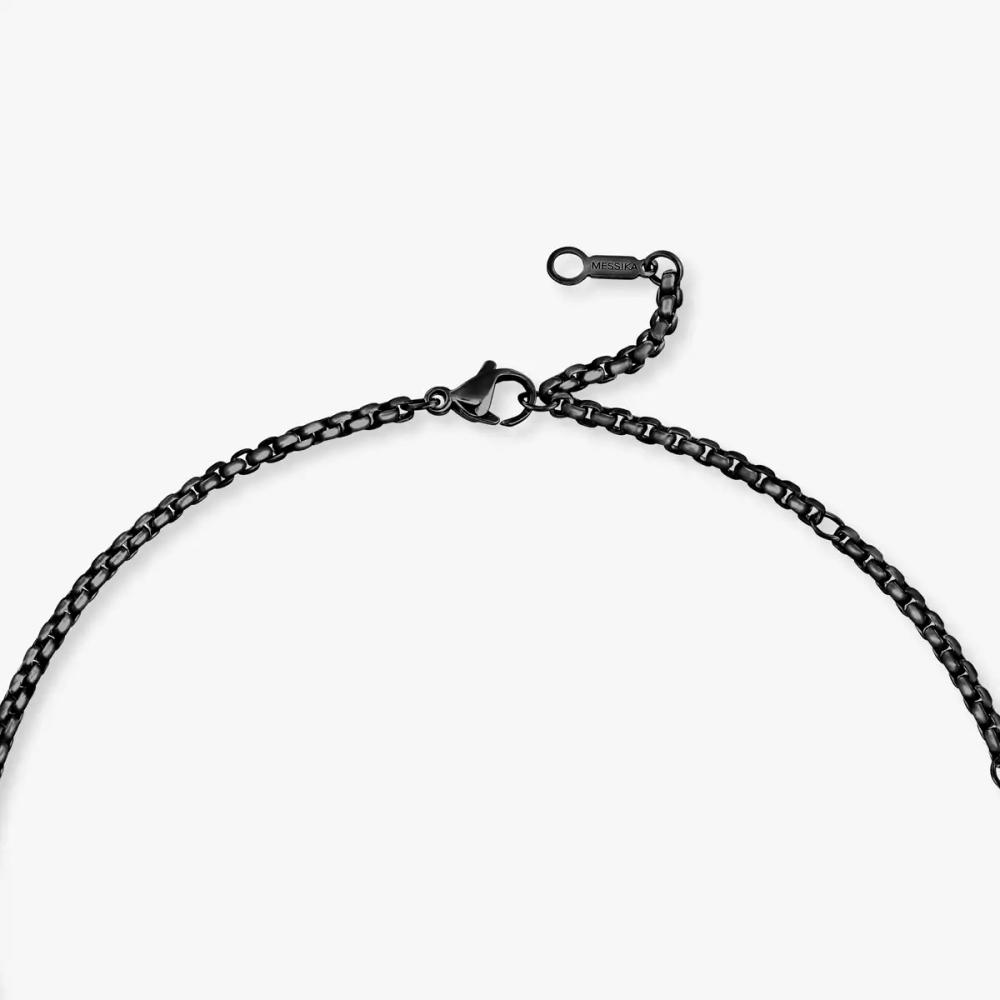 Collier pendentif Move Titanium noir Collier pendentif diamant Move Titanium black