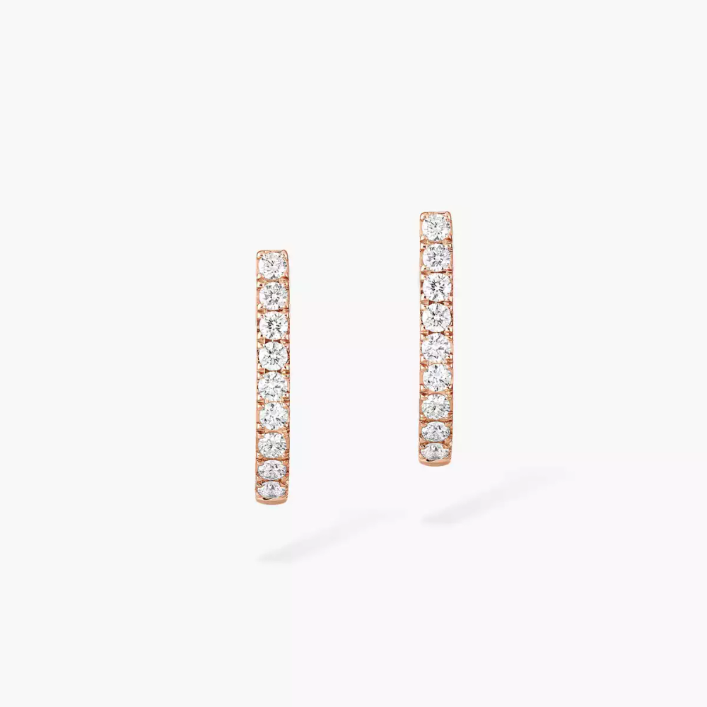 Boucles d'oreilles créoles Gatsby, petit modèle