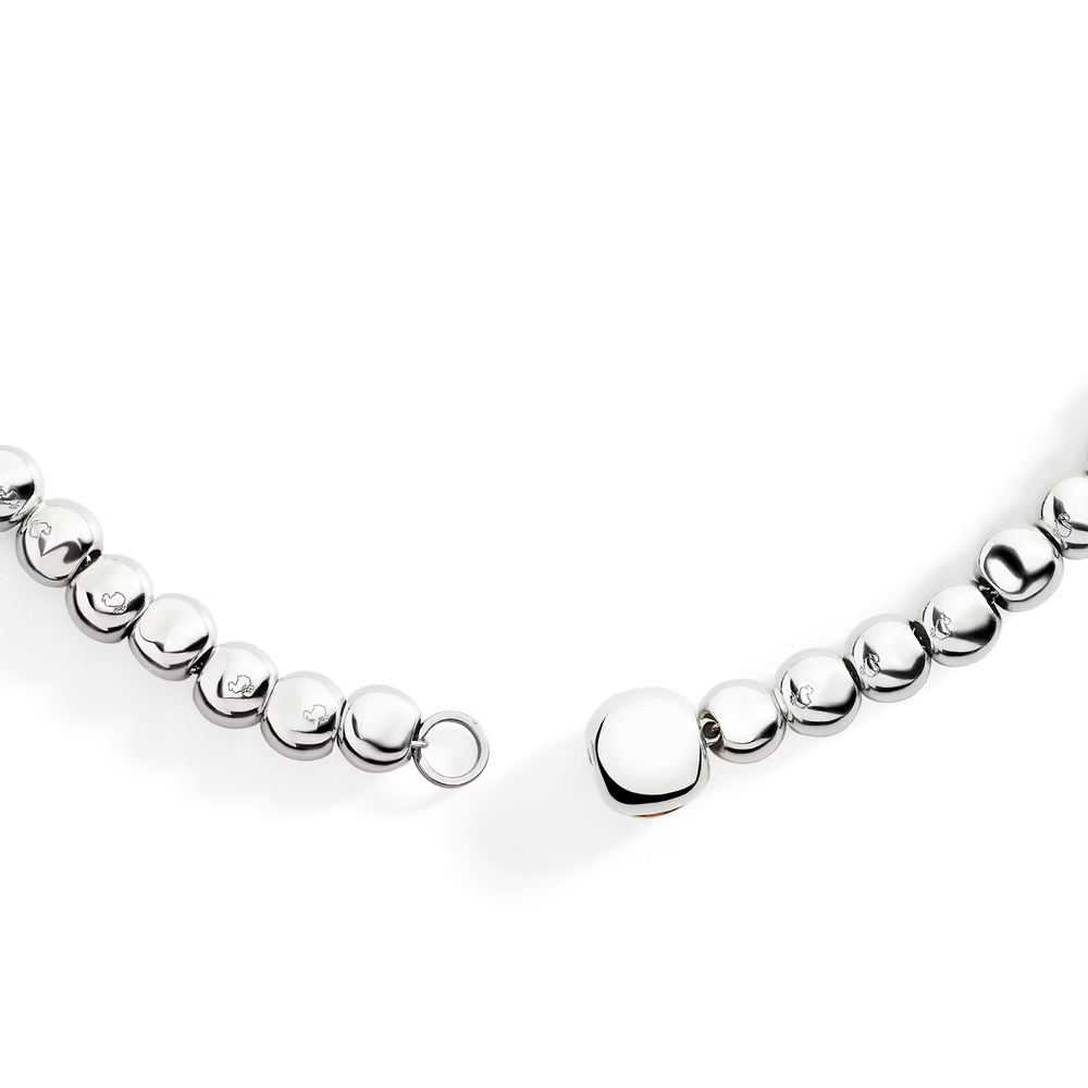 Collier Pepita Argent Et Or Rose