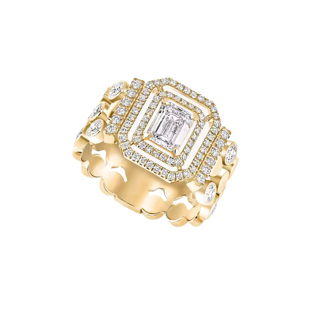 Bague D-Vibes taille émeraude
