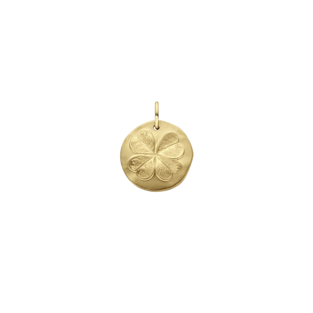 Médaille Trèfle vermeil
