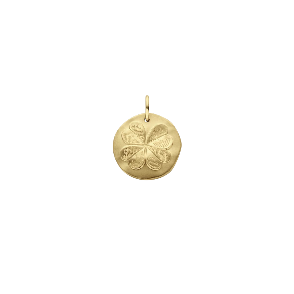 Médaille Trèfle vermeil