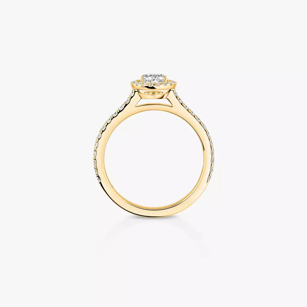 Bague solitaire Joy taille brillant, moyen modèle