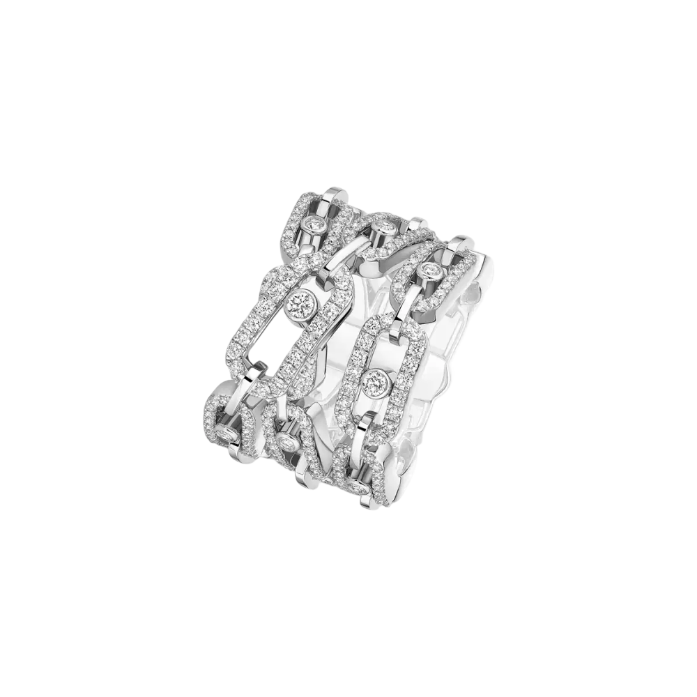 Bague trois rangs Move Link