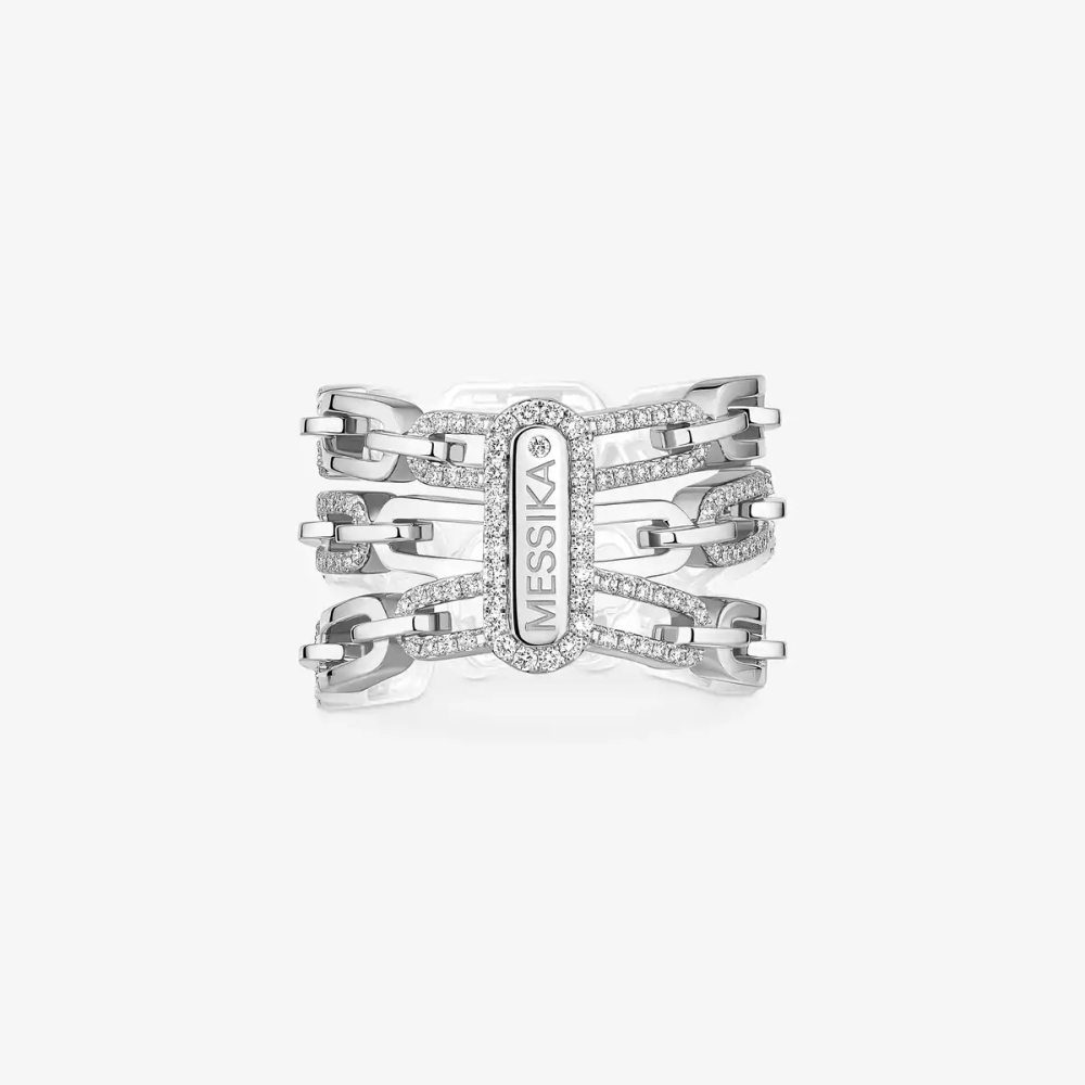 Bague trois rangs Move Link