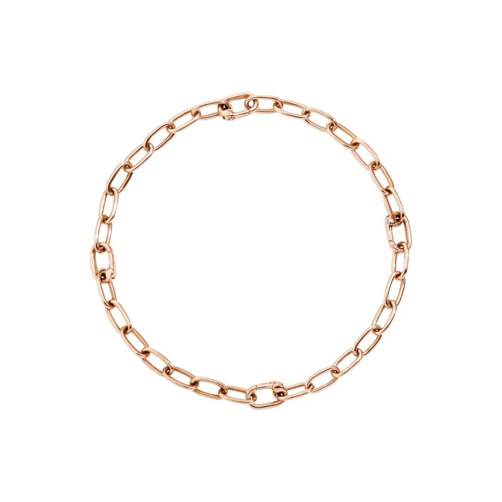 Bracelet Maillons Ouvrants Argent Doré