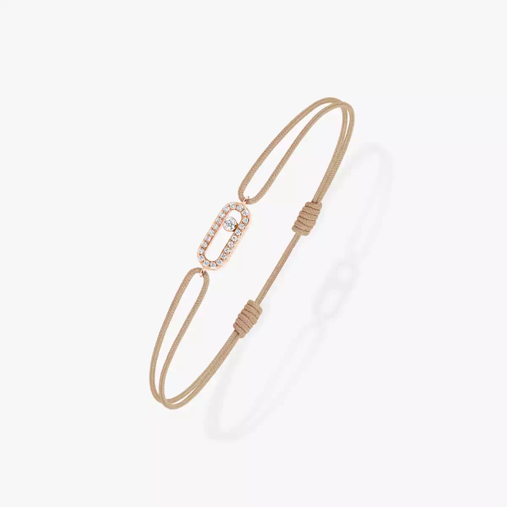 Bracelet cordon Move Uno beige