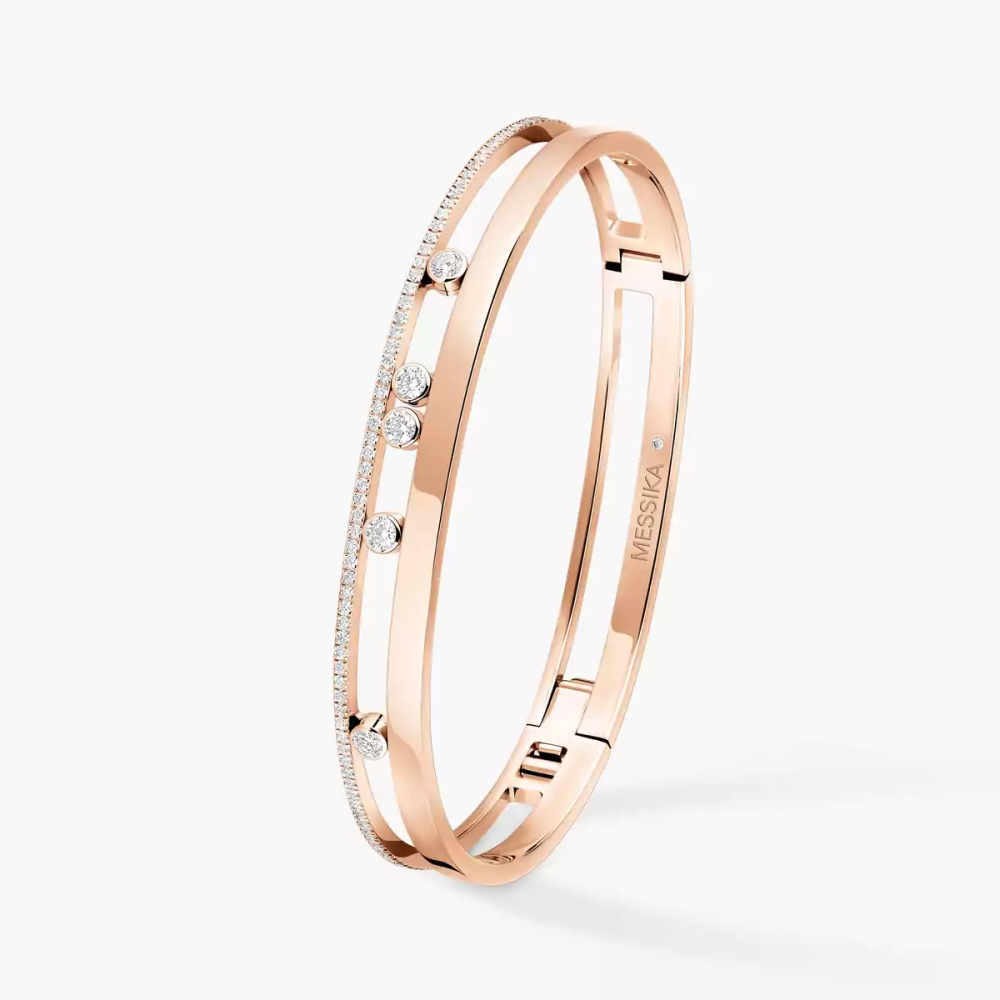 Bracelet Move Romane semi-pavé, petit modèle