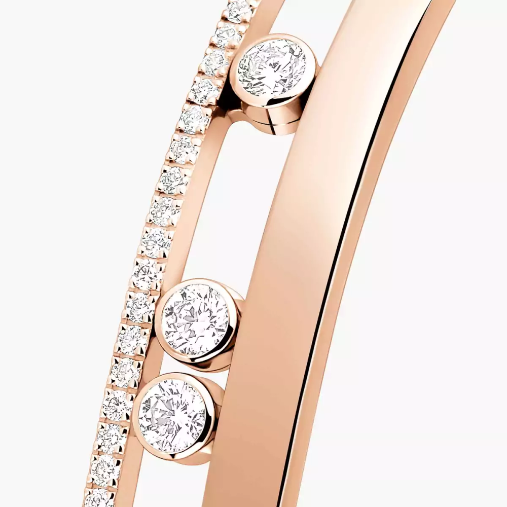 Bracelet Move Romane semi-pavé, petit modèle