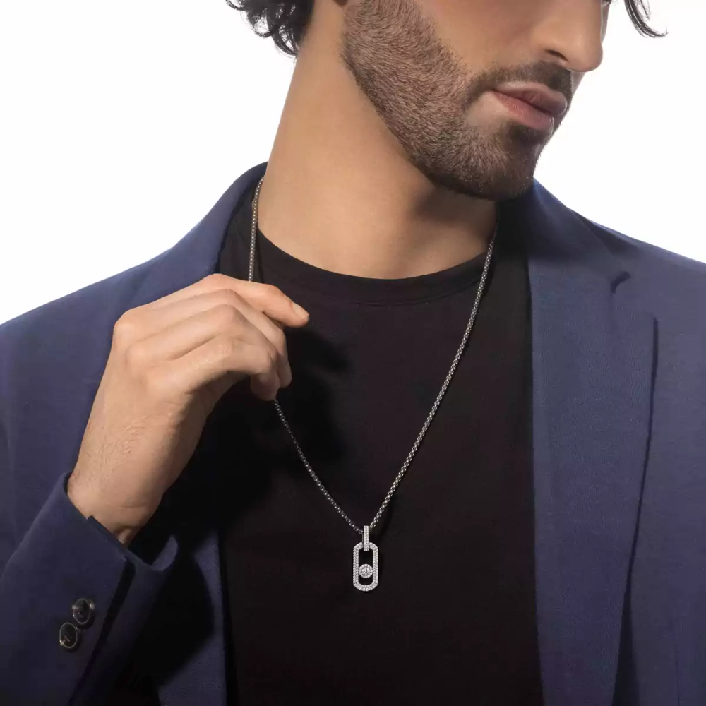 Collier pendentif So Move pavé