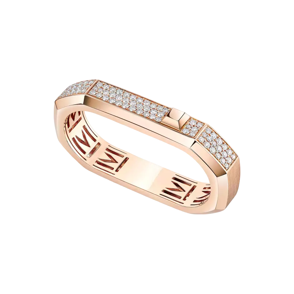 Bague deux doigts Moderniste