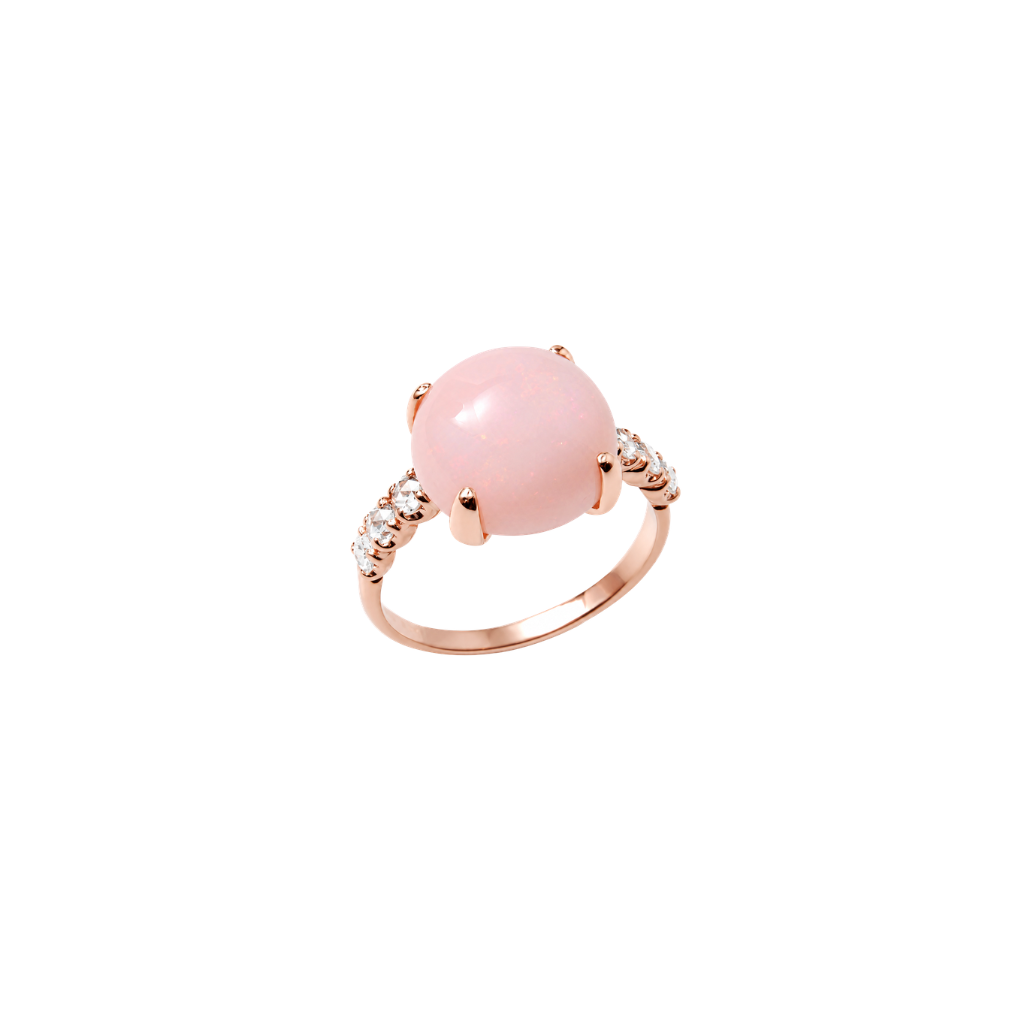 Bague Opale Rose