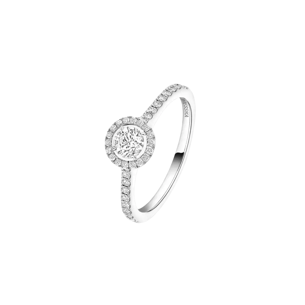 Bague solitaire Joy taille brillant, petit modèle