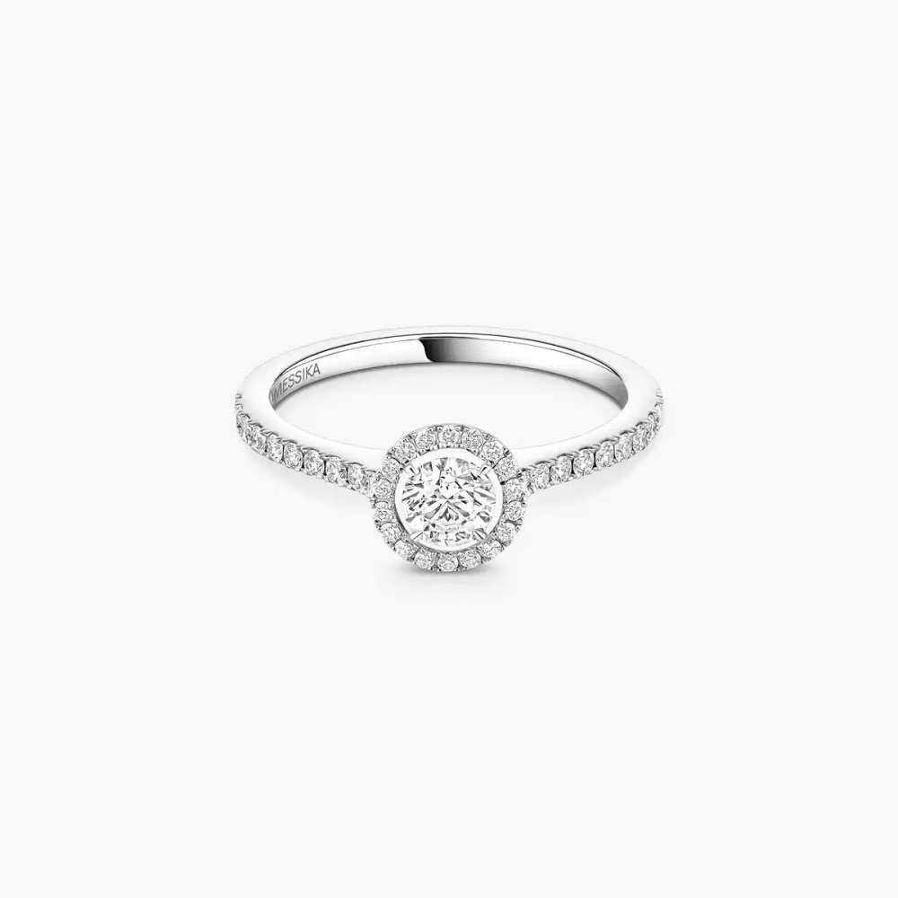 Bague solitaire Joy taille brillant, petit modèle