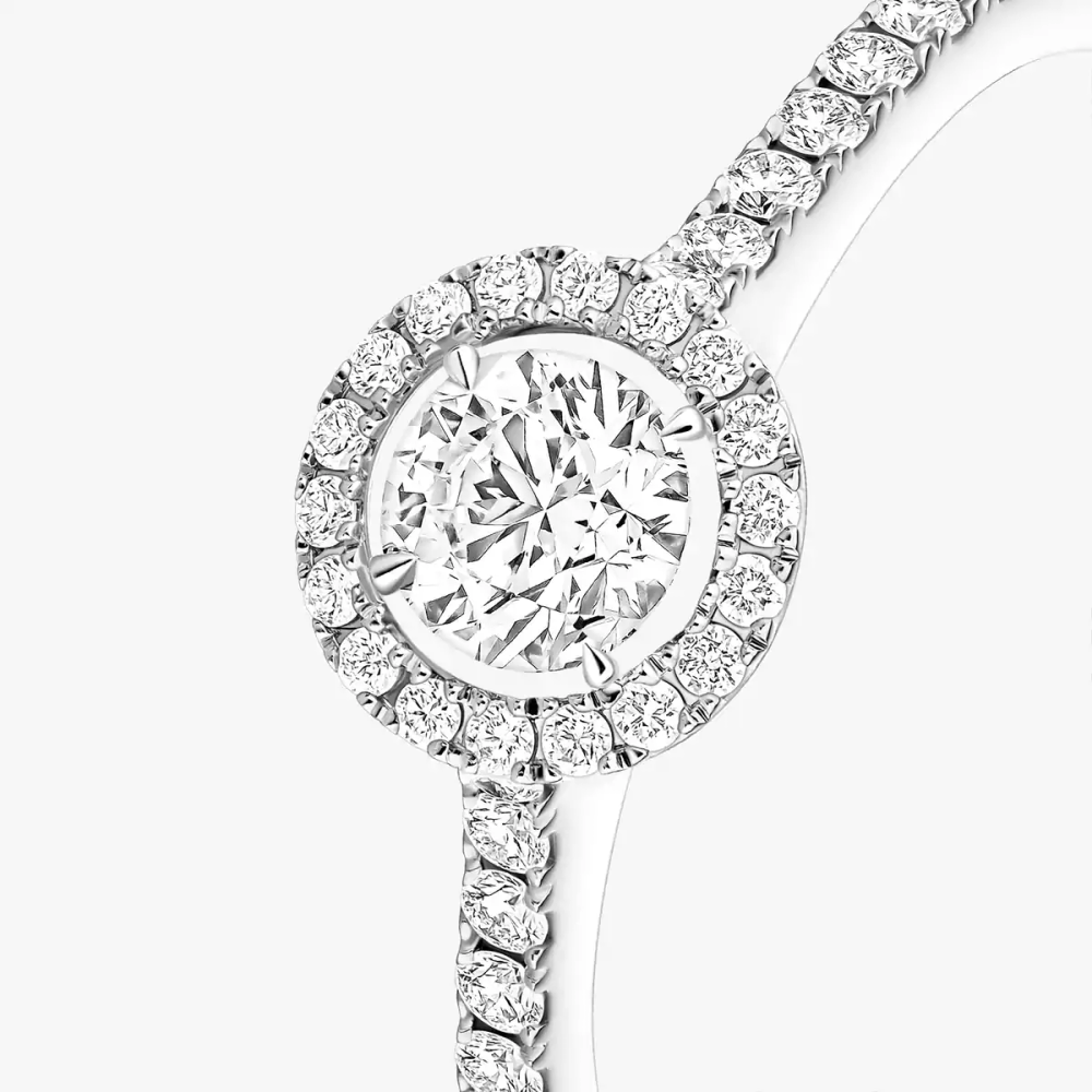 Bague solitaire Joy taille brillant, petit modèle