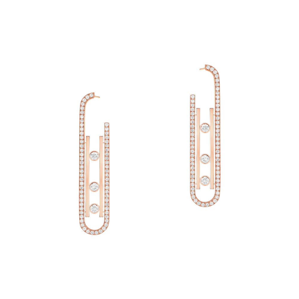 Boucles d'oreilles Move 10th, petit modèle