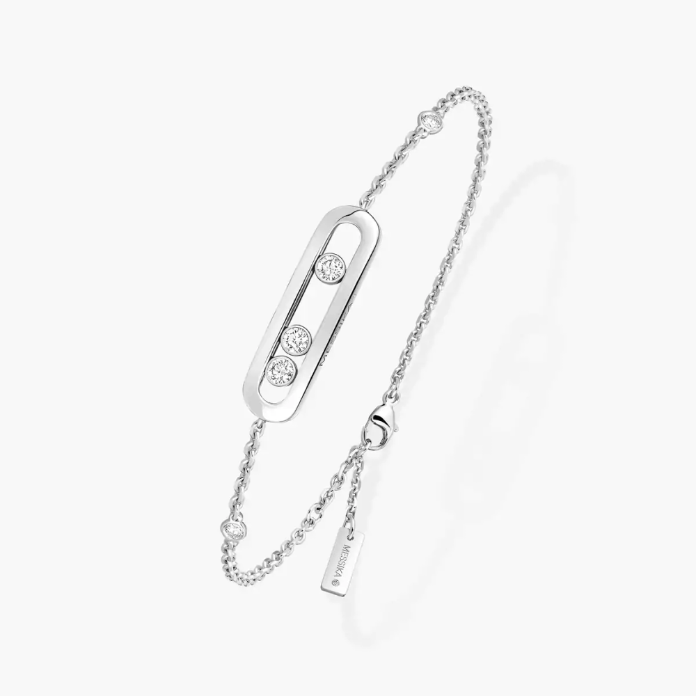 Bracelet Baby Move Bracelet Diamant Or Blanc