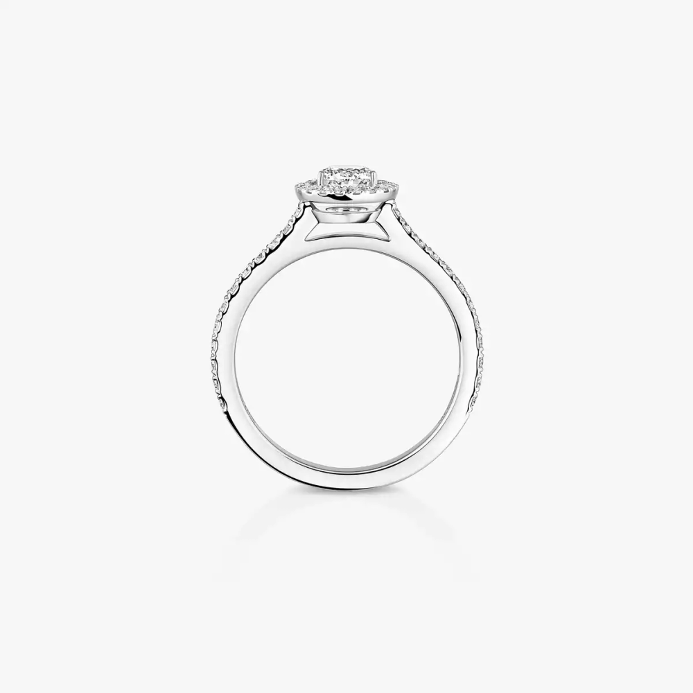 Bague solitaire Joy taille brillant, moyen modèle