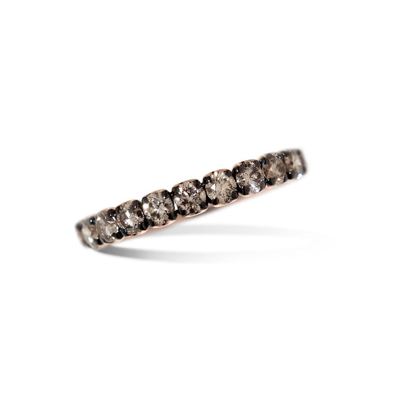 Bague Archetti Diamants Bruns - Bijouterie Aurea｜Morges