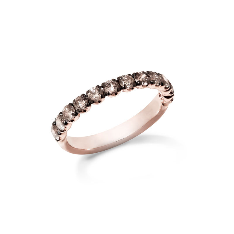 Bague Archetti Diamants Bruns - Bijouterie Aurea｜Morges