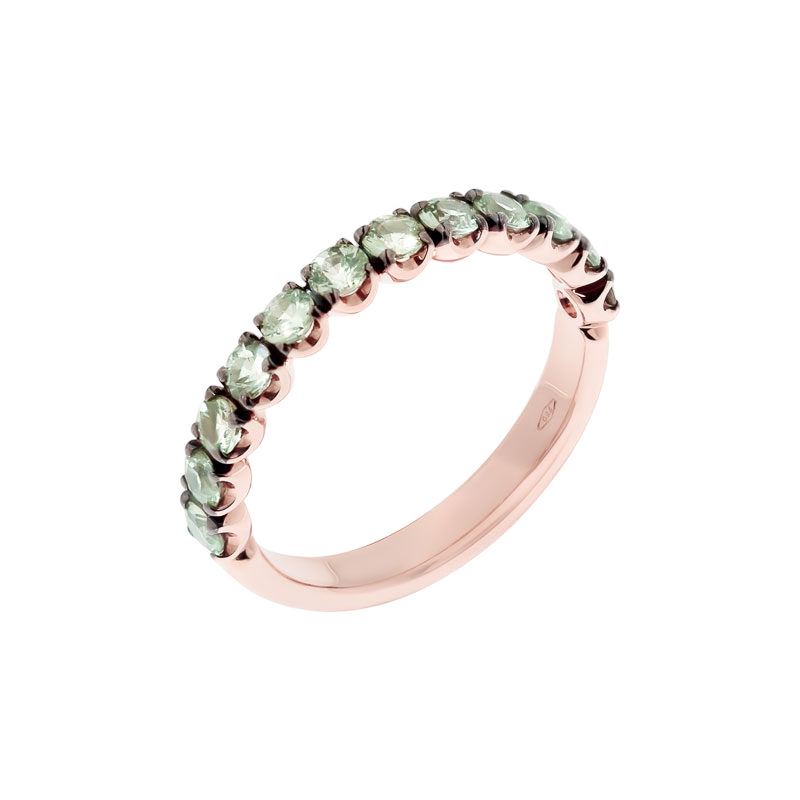 Bague Archetti Saphir Vert