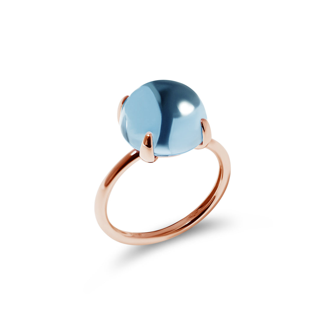 Bague Topaze Bleue