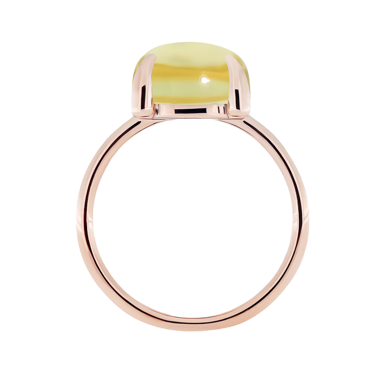 Bague Quartz Lemon