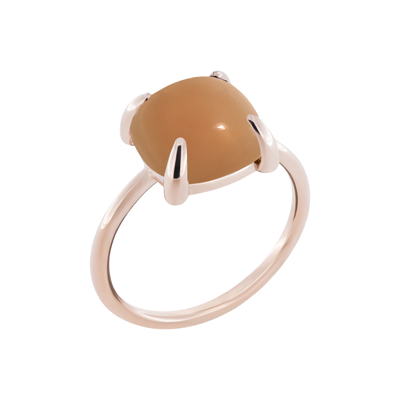 Bague Pierre de Lune Orange