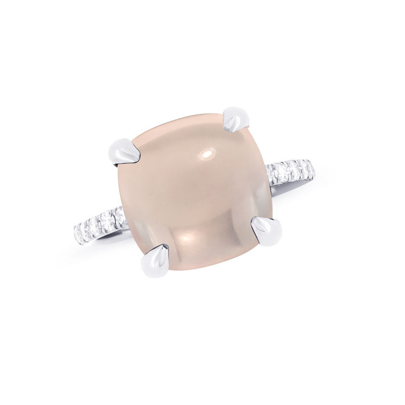 Bague Candy Meduim Quartz Rose - Bijouterie Aurea｜Morges