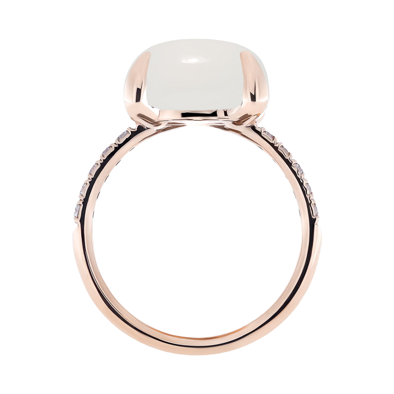 Bague Pierre de Lune Blanche