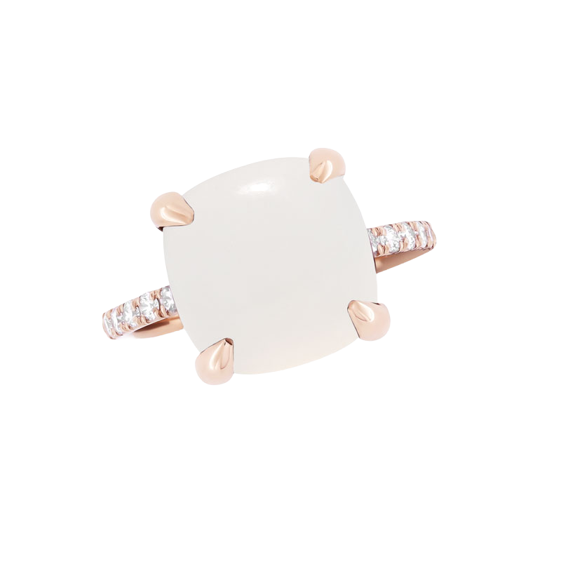 Bague Pierre de Lune Blanche