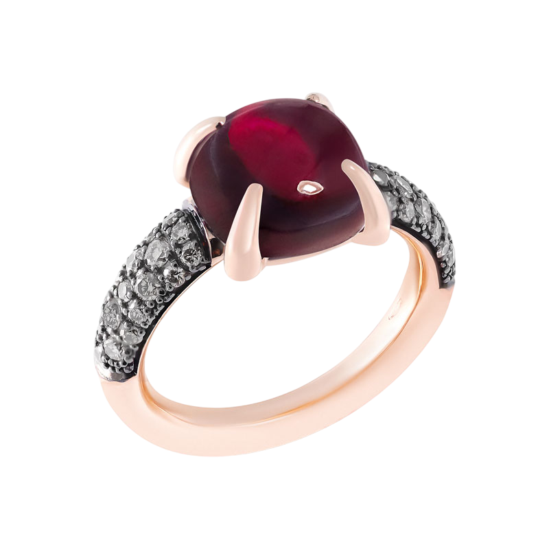 Bague Grenat