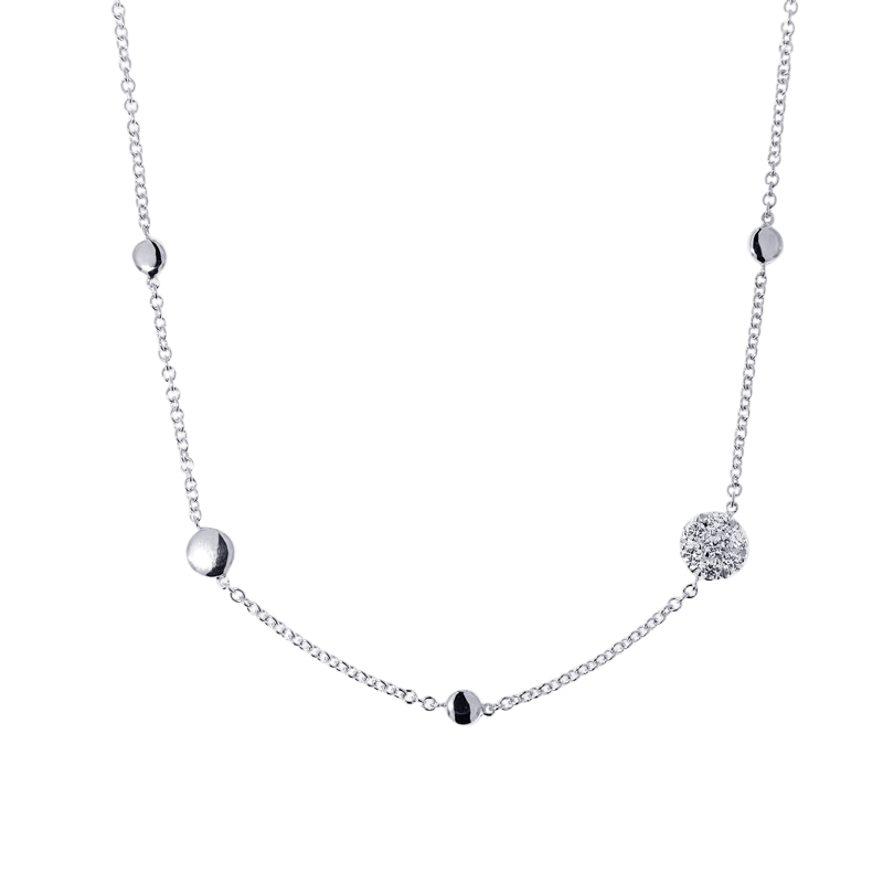 Collier avec motif rond