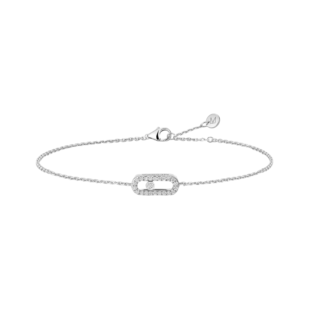 Bracelet pavé Messika Care(s) Bracelet Diamant Or Blanc