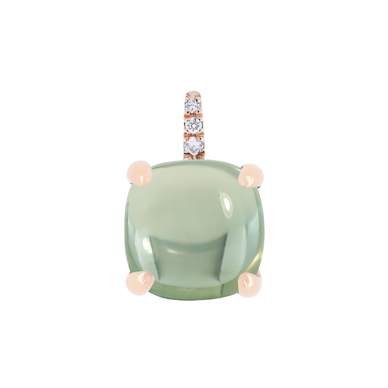 Pendentif Prasiolite