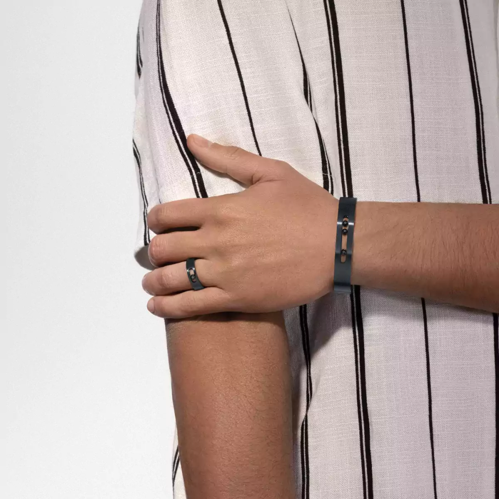 Bracelet Move Titanium noir